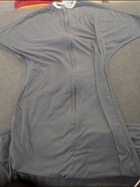 Zipadee Zip Gray Stretch Swaddle Sleep Sack